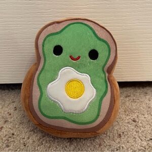 Avocado toast squishmallow 5”